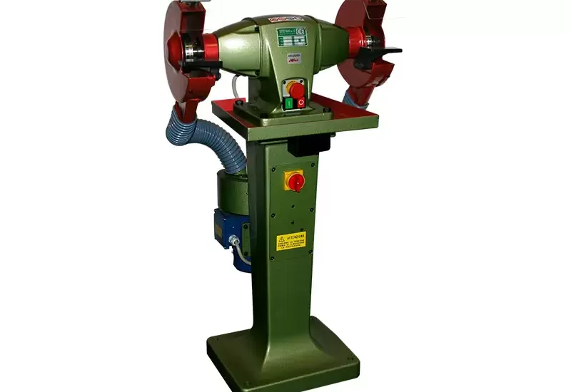 SMERIGLIATRICE INDUSTRIALE AFFIDABILE CON ASPIRATORE